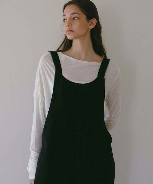 デザインネックシアープルオーバー（Tシャツ/カットソー）｜ETRE TOKYO