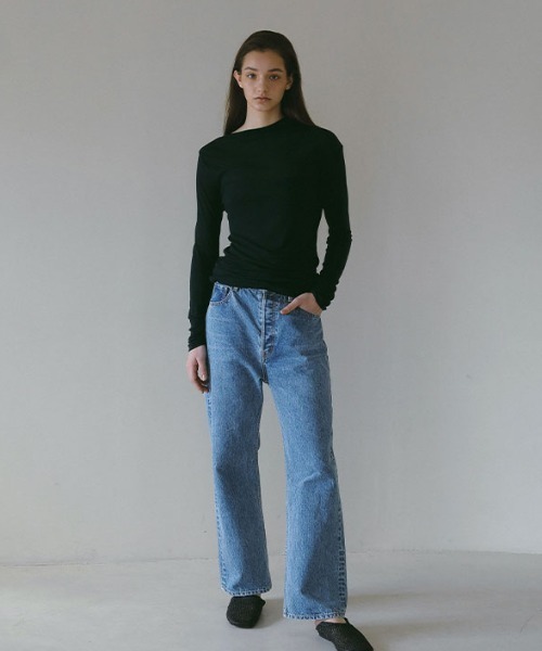 ETRE TOKYO デザインネックシアープルオーバー ETRE TOKYO - デザインネックシアープルオーバー | ブラウン | ADDICT