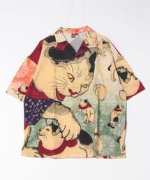 カヤ（カヤ）の「【カヤ】着る、NIPPON ART 倭の絵シャツL（シャツ/ブラウス）」