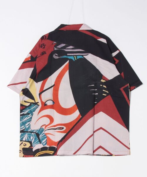 カヤ（カヤ）の「【カヤ】着る、NIPPON ART 倭の絵シャツL（シャツ/ブラウス・メンズ・ブラック/ライトブルー/ブルー/ベージュ/ダークグレー/ネイビー/オレンジ/ブラウン/ダークネイビー/グリーン/ピンク/レッド・L）」の22枚目の写真