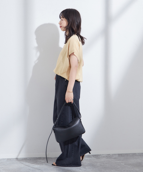 journal standard L'essage（ジャーナルスタンダードレサージュ）の「ニットワイドプルオーバー（ニット/セーター・レディース・ブラウン/ベージュ/ブラック・FREE）」の16枚目の写真