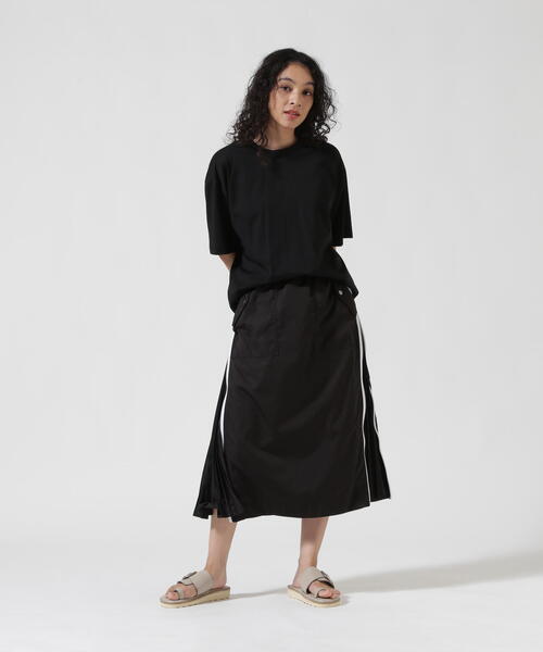 ATON（エイトン）の「ATON (エイトン) SUVIN 60/2 OVERSIZED S/S T-SHIRT（Tシャツ/カットソー・レディース・ホワイト/ブラック/キャメル・2）」の14枚目の写真