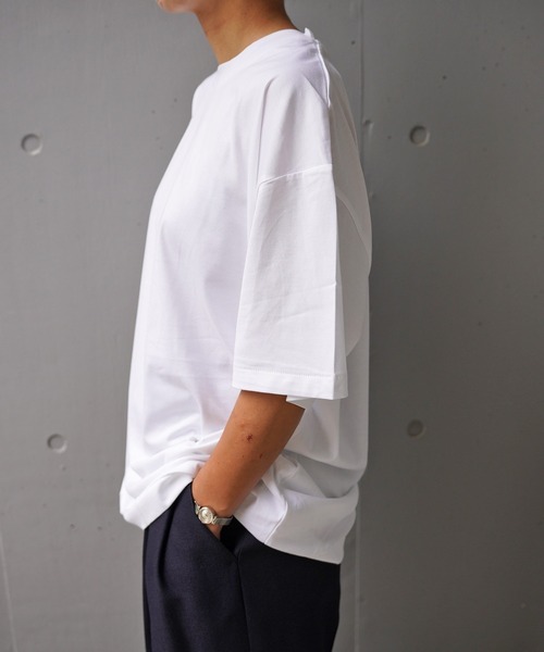 ATON ホワイト 白 半袖 Tシャツ SUVIN 60/2 | PERFECT FIT T-SHIRT – ATON | エイトン