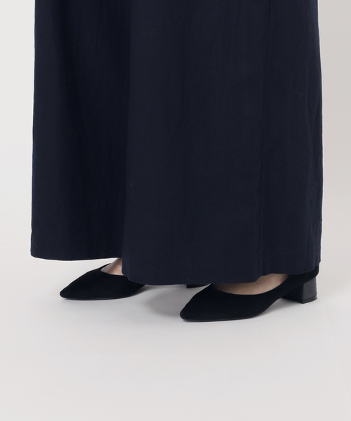 JOURNAL STANDARD relume(ジャーナルスタンダード レリューム)の「リネンコットンワイドギャザーパンツ(その他パンツ・レディース・アイボリー/カーキ/ネイビー・36/38)」の21枚目の写真