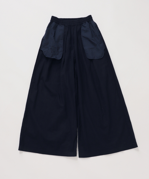 JOURNAL STANDARD relume(ジャーナルスタンダード レリューム)の「リネンコットンワイドギャザーパンツ(その他パンツ・レディース・アイボリー/カーキ/ネイビー・36/38)」の11枚目の写真