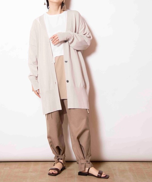 OSMOSIS（オズモーシス）の「ボタンアレンジパンツ（その他パンツ・レディース・グレー/ベージュ/ブラック・ONE SIZE）」の11枚目の写真