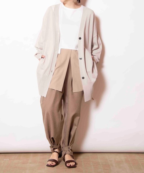 OSMOSIS（オズモーシス）の「ボタンアレンジパンツ（その他パンツ・レディース・グレー/ベージュ/ブラック・ONE SIZE）」の12枚目の写真