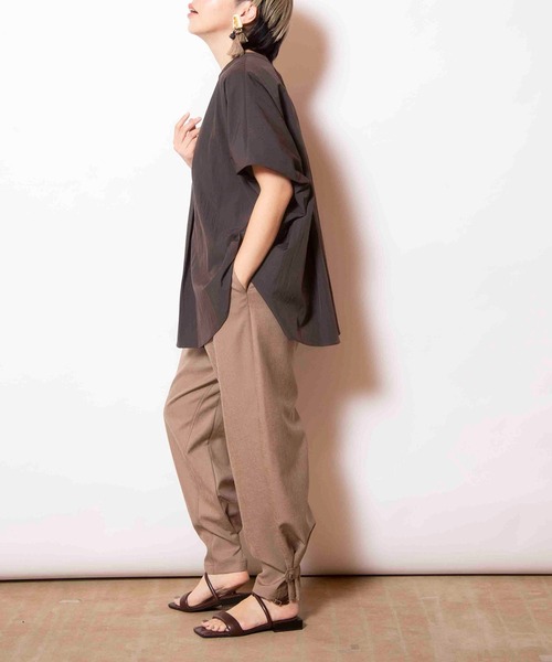 OSMOSIS（オズモーシス）の「ボタンアレンジパンツ（その他パンツ・レディース・グレー/ベージュ/ブラック・ONE SIZE）」の18枚目の写真