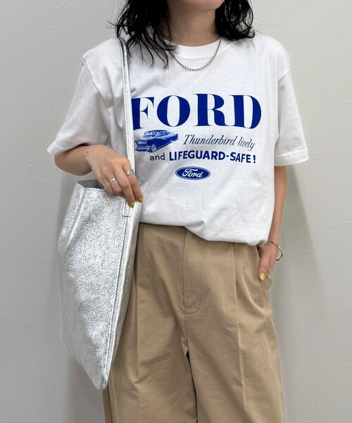 fredy emue(フレディエミュ)の「【FROU FROU/フルフル】メタルレザーワンショルスクエアトートバッグ(トートバッグ・レディース・ゴールド/シルバー・FREE)」の10枚目の写真