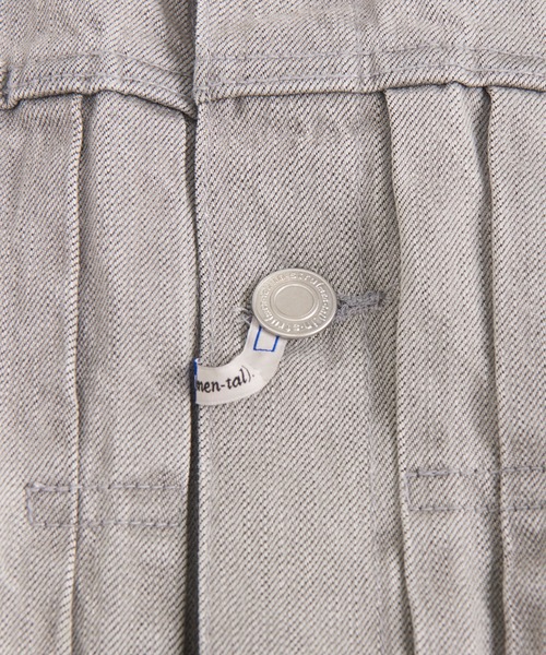 In・stru(men-tal).(インストルメンタル)の「【MIHARAYASUHIRO/ミハラヤスヒロ】SELVAGE DENIM JACKET (BLEACHED)(デニムジャケット・メンズ・ブラック/インディゴブルー・46/44)」の15枚目の写真