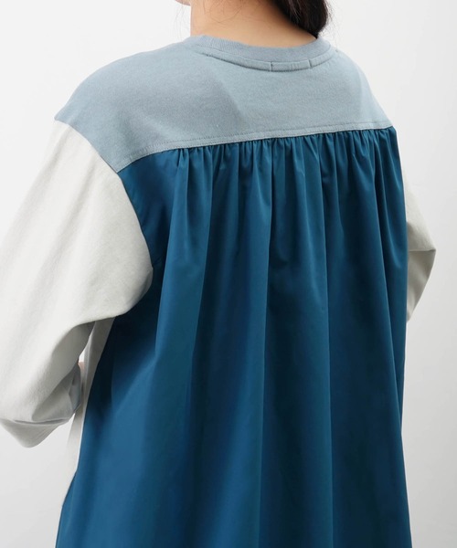 セール】LC/LLL ロゴプリントドッキングクルーネックカットソー