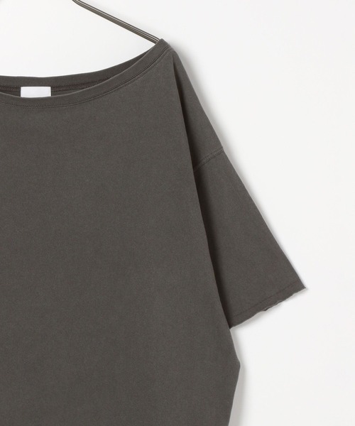 GEORGE'S(ジョージズ)の「オフショルTシャツ(Tシャツ/カットソー・レディース・オフホワイト/チャコールグレー/ブルー・SMALL/MEDIUM)」の17枚目の写真
