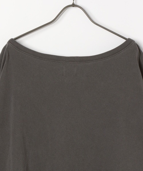 GEORGE'S(ジョージズ)の「オフショルTシャツ(Tシャツ/カットソー・レディース・オフホワイト/チャコールグレー/ブルー・SMALL/MEDIUM)」の19枚目の写真