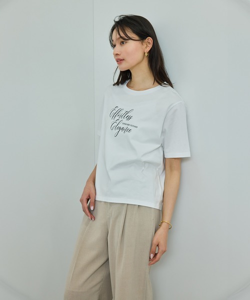 ROPE'（ロペ）の「プリントＴシャツ/イージーケア（Tシャツ/カットソー・レディース・ホワイト/ホワイト系その他/ホワイト系その他2・FREE）」の21枚目の写真