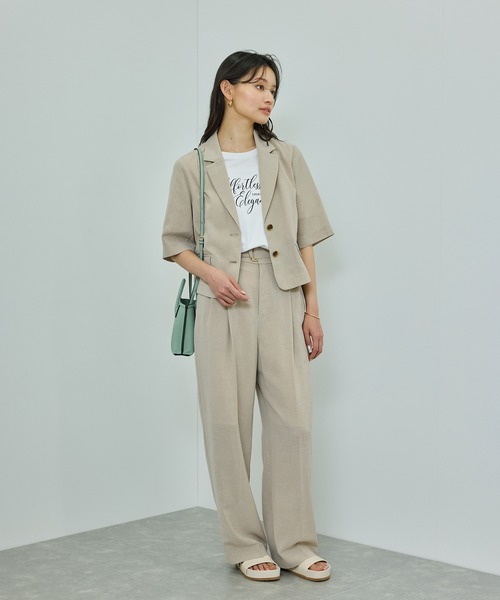 ROPE'（ロペ）の「プリントＴシャツ/イージーケア（Tシャツ/カットソー・レディース・ホワイト/ホワイト系その他/ホワイト系その他2・FREE）」の18枚目の写真