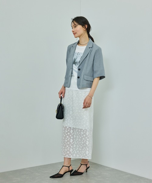 ROPE'（ロペ）の「プリントＴシャツ/イージーケア（Tシャツ/カットソー・レディース・ホワイト/ホワイト系その他/ホワイト系その他2・FREE）」の16枚目の写真