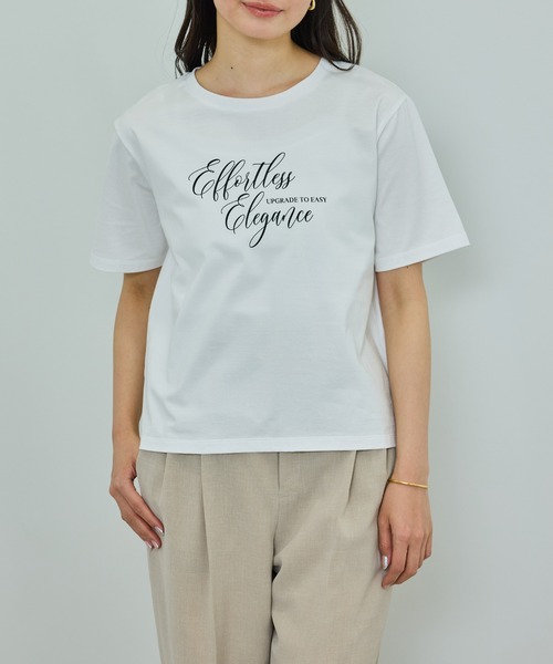 ROPE'（ロペ）の「プリントＴシャツ/イージーケア（Tシャツ/カットソー・レディース・ホワイト/ホワイト系その他/ホワイト系その他2・FREE）」の15枚目の写真