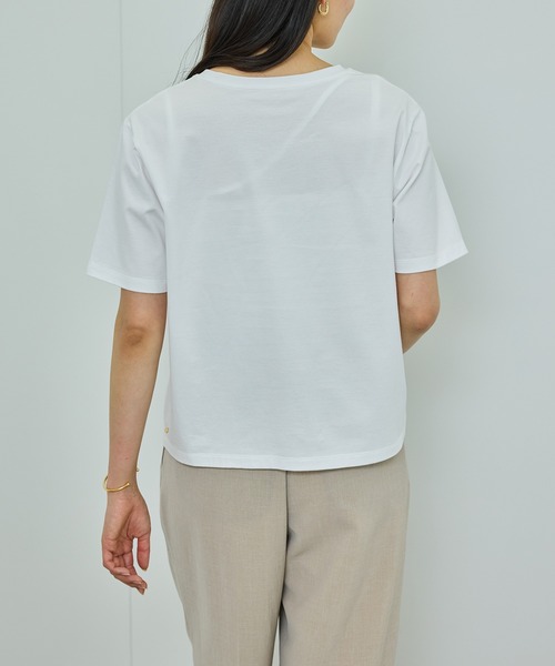 ROPE'（ロペ）の「プリントＴシャツ/イージーケア（Tシャツ/カットソー・レディース・ホワイト/ホワイト系その他/ホワイト系その他2・FREE）」の13枚目の写真