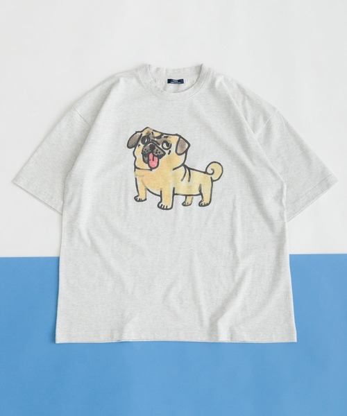 ITEMS URBANRESEARCH(アイテムズ アーバンリサーチ)の「BEN LENOVITZ Dog Print T-shirts(Tシャツ/カットソー・メンズ・その他2/その他1/その他4/その他3・LARGE/MEDIUM)」の4枚目の写真