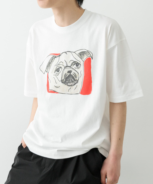ITEMS URBANRESEARCH(アイテムズ アーバンリサーチ)の「BEN LENOVITZ Dog Print T-shirts(Tシャツ/カットソー・メンズ・その他2/その他1/その他4/その他3・LARGE/MEDIUM)」の11枚目の写真