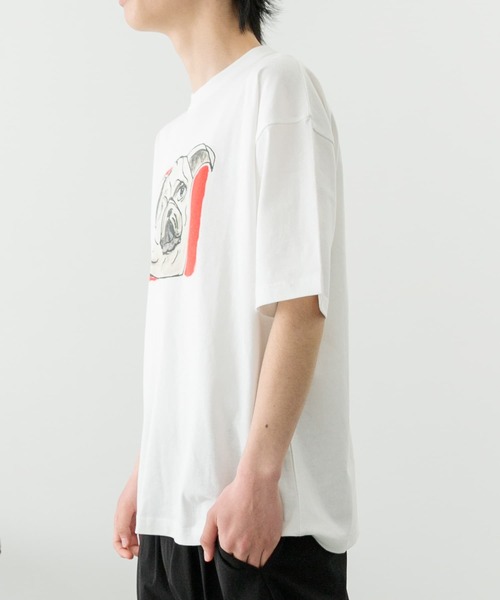 ITEMS URBANRESEARCH(アイテムズ アーバンリサーチ)の「BEN LENOVITZ Dog Print T-shirts(Tシャツ/カットソー・メンズ・その他2/その他1/その他4/その他3・LARGE/MEDIUM)」の12枚目の写真