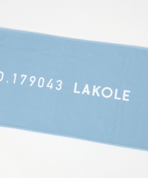 LAKOLE（ラコレ）の「クールタオル[ボトル] / 293674（タオル・レディース・グレー/ブルー/ベージュ・FREE）」の10枚目の写真