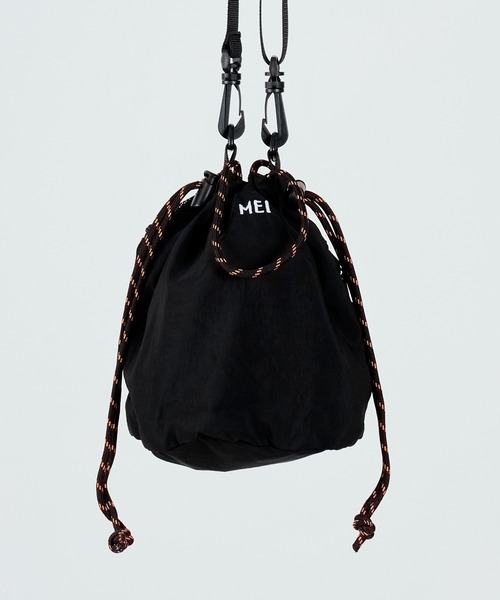 MEI(メイ)の「【MEI / メイ 】BOTTLE SHOULDER / ボトルショルダーバッグ(ショルダーバッグ・メンズ・ベージュ/ブラック/ライトグレー・FREE)」の8枚目の写真