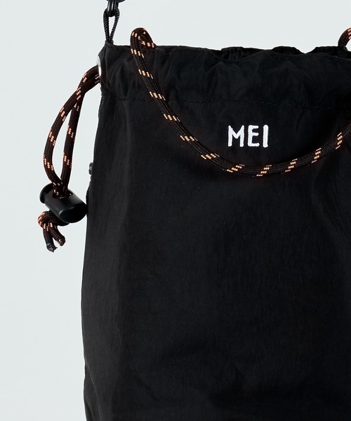 MEI(メイ)の「【MEI / メイ 】BOTTLE SHOULDER / ボトルショルダーバッグ(ショルダーバッグ・メンズ・ベージュ/ブラック/ライトグレー・FREE)」の10枚目の写真