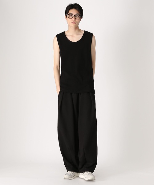 LAND MUSEUM（ランドミュージアム）の「3.3 Field Trip／ノースリーブ（Tシャツ/カットソー・メンズ・ホワイト/ブラック・FREE）」の3枚目の写真