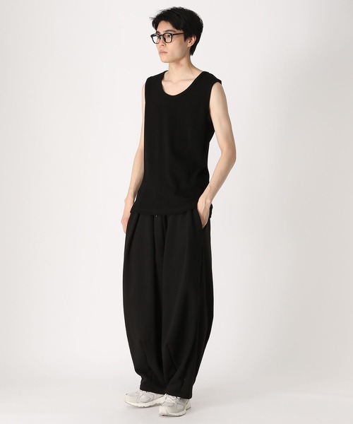 LAND MUSEUM（ランドミュージアム）の「3.3 Field Trip／ノースリーブ（Tシャツ/カットソー・メンズ・ホワイト/ブラック・FREE）」の4枚目の写真