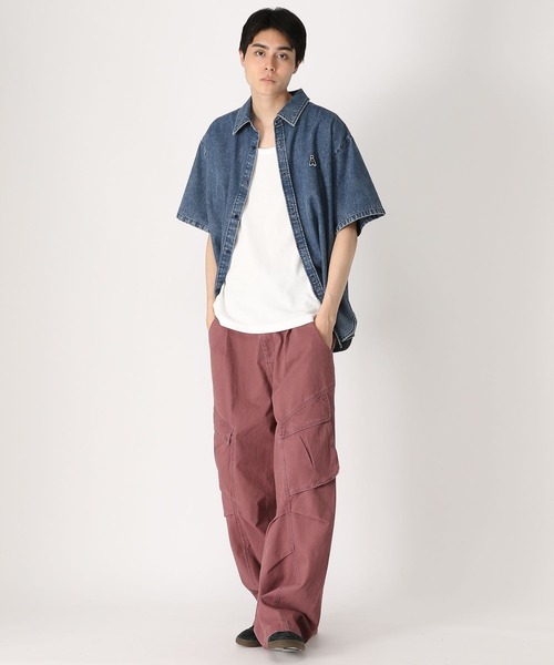 LAND MUSEUM（ランドミュージアム）の「3.3 Field Trip／ノースリーブ（Tシャツ/カットソー・メンズ・ホワイト/ブラック・FREE）」の8枚目の写真