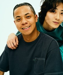 PENNEYS(؃j[Y)PENNEY'S / yj[Y THE FOX ONE-POINT OVER-DYE POCKET TEE |Cg |PbgTVc (TVc/Jbg\[)