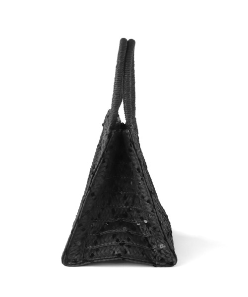 ANEMONE（アネモネ）の「スパンコールミックスかごバッグ【動画あり】（かごバッグ・レディース・アイボリー/ブラック/ベージュ・FREE）」の7枚目の写真