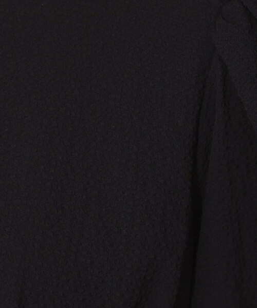 couture brooch（クチュールブローチ）の「【細見え・キレイめ】サッカータックワンピース（ワンピース・レディース・ブラウン系その他/ブルー/ブラック・40/38/42/36）」の21枚目の写真