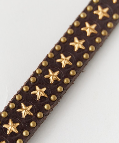 HTC（エイチティーシー）の「HTC /エイチティーシー END ONLY AROUND STUDS STAR 0.75 ベルト（ベルト・メンズ・ブラック/ブラウン・32/34）」の6枚目の写真
