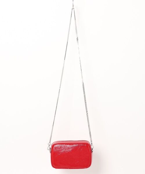 GOLDEN GOOSE（ゴールデングース）の「レディース ミニ Star Bag レッド ペイントレザー トーンオントーン スター（ショルダーバッグ・レディース・レッド・U）」の6枚目の写真