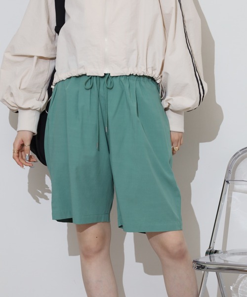 FUNALIVE(ファンアライブ)の「TECH Linen shorts / リネンショートパンツ unisex(その他パンツ・メンズ・ピンク/ブラック/グレイッシュベージュ/ミント/アイボリー・LL/M/L)」の13枚目の写真
