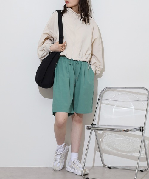 FUNALIVE(ファンアライブ)の「TECH Linen shorts / リネンショートパンツ unisex(その他パンツ・メンズ・ピンク/ブラック/グレイッシュベージュ/ミント/アイボリー・LL/M/L)」の10枚目の写真