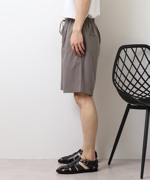 FUNALIVE(ファンアライブ)の「TECH Linen shorts / リネンショートパンツ unisex(その他パンツ・メンズ・ピンク/ブラック/グレイッシュベージュ/ミント/アイボリー・LL/M/L)」の21枚目の写真