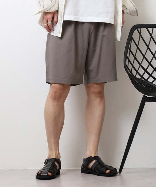 FUNALIVE(ファンアライブ)の「TECH Linen shorts / リネンショートパンツ unisex(その他パンツ・メンズ・ピンク/ブラック/グレイッシュベージュ/ミント/アイボリー・LL/M/L)」の18枚目の写真