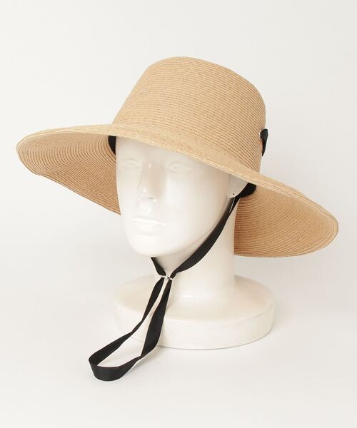 La Maison de Lyllis（メゾンドリリス）の「La Maison de Lyllis / WESTLAND ハット（ハット・レディース・ライトベージュ・FREE）」の4枚目の写真