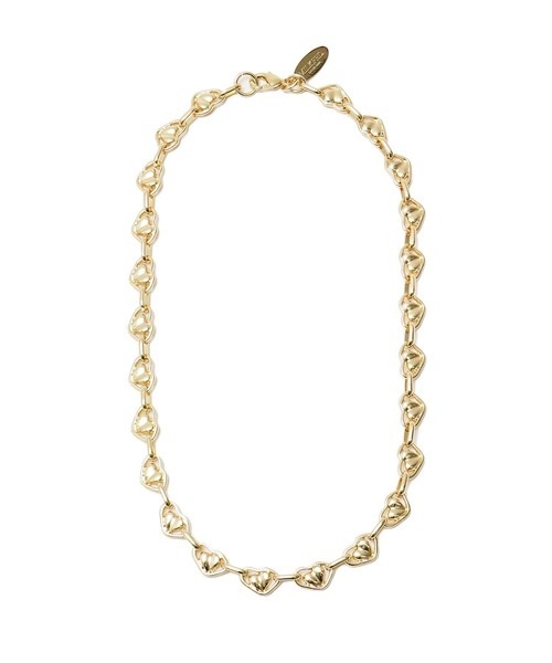 MILKFED.（ミルクフェド）の「HEART CHAIN NECKLACE（ネックレス・レディース・シルバー/ゴールド・ONE SIZE）」の9枚目の写真