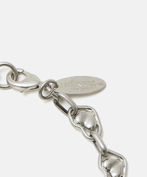 MILKFED.（ミルクフェド）の「HEART CHAIN NECKLACE（ネックレス・レディース・シルバー/ゴールド・ONE SIZE）」の12枚目の写真