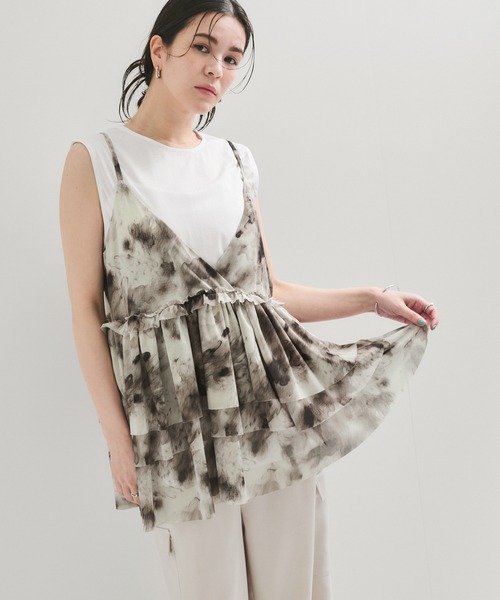 tシャツ キャミセットカットソー レディース キャミ付きTシャツ（Tシャツ/カットソー）｜B.C STOCK（ベーセー