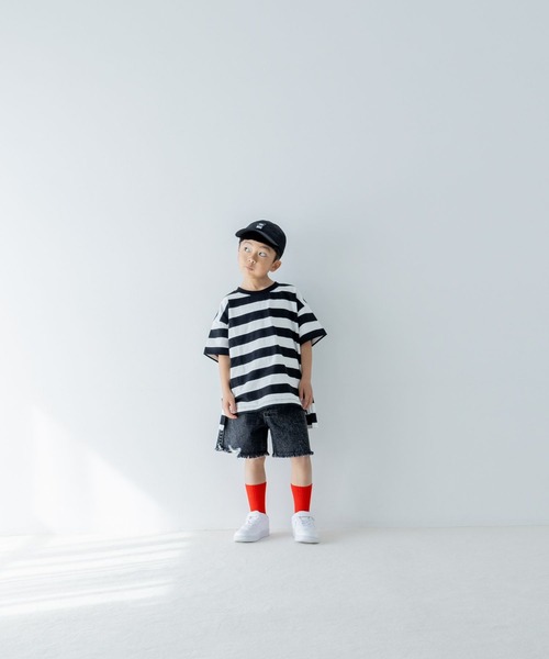 LOWRYS FARM（ローリーズファーム）の「ナイロンメッシュＣＡＰ　329193（キャップ・キッズ・オレンジ/パープル/ブラック・FREE）」の5枚目の写真