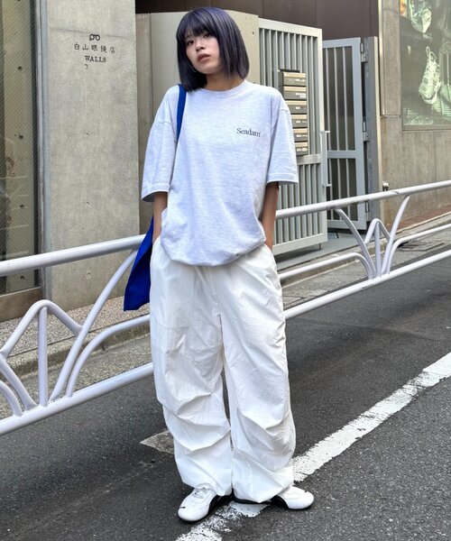 SEADAM（シーダム）の「【SEADAM】〈UNISEX〉ロゴ刺繍ワンポイントTEE（Tシャツ/カットソー・メンズ・インディゴブルー/グレー/ホワイト/ブラック・MEDIUM/LARGE/X-LARGE）」の13枚目の写真