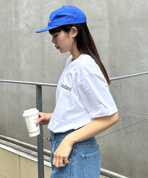 SEADAM（シーダム）の「【SEADAM】〈UNISEX〉ロゴ刺繍ワンポイントTEE（Tシャツ/カットソー・メンズ・インディゴブルー/グレー/ホワイト/ブラック・MEDIUM/LARGE/X-LARGE）」の20枚目の写真