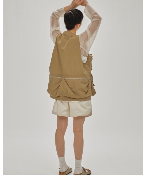 【エムコ】TODAYFUL Nylon Pocket Vest セール】Nylon Pocket Vest（その他アウター）｜TODAYFUL