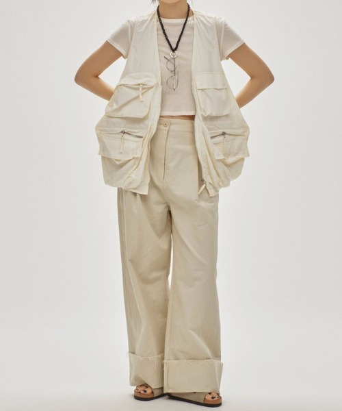 トップス Nylon Pocket Vest todayful セール】Nylon Pocket Vest（その他アウター）｜TODAYFUL