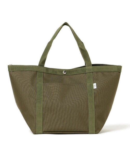 BEAMS JAPAN（ビームス　ジャパン）の「【別注】片岡商店 /トートバッグ（トートバッグ・レディース・グレー/グリーン・ONE SIZE）」の9枚目の写真